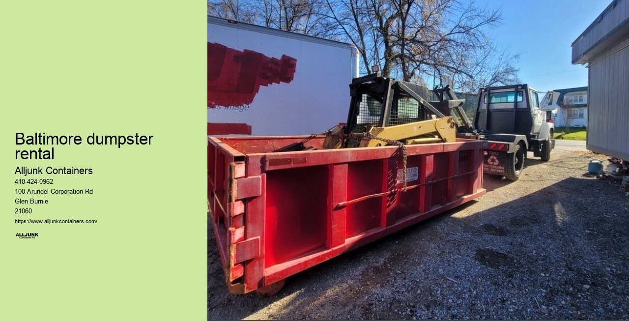 Waste bin rental