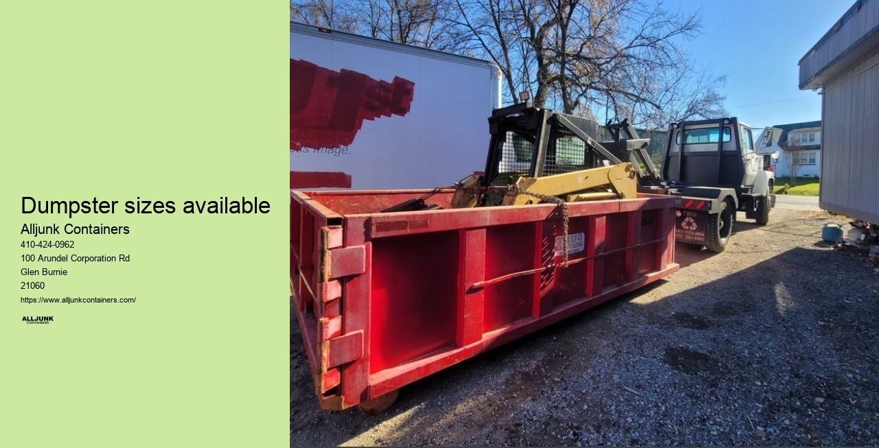 Waste bin rental