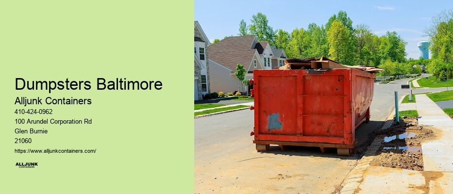 Rent a dumpster for spring cleaning